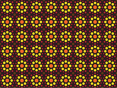 Seamless floral pattern - illustrationのイラスト素材