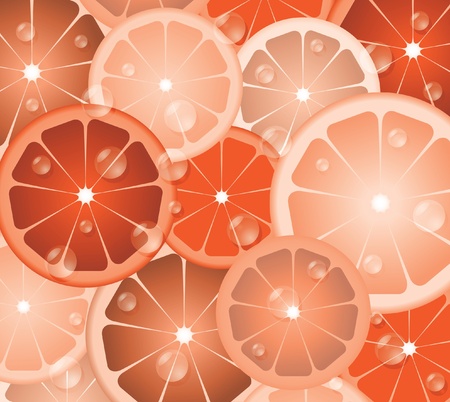 EPS10 color lime circles with water drops - illustrationのイラスト素材