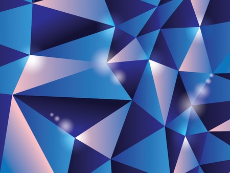 3d polygon triangle abstract background - illustrationのイラスト素材