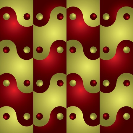 Ying yang seamless abstract screenのイラスト素材