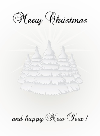 Merry christmas theme card - illustrationのイラスト素材