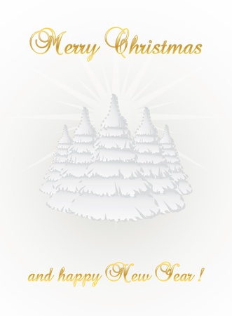 Merry christmas theme card - illustrationのイラスト素材