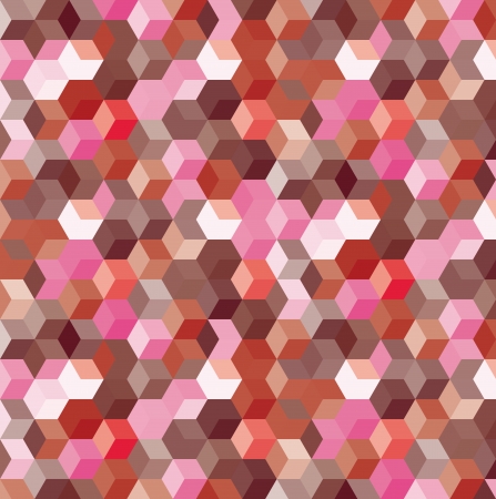 Abstract background from color cubes, illustrationのイラスト素材