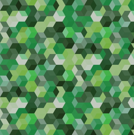 Abstract background from color cubes, illustrationのイラスト素材