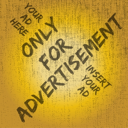 Only for ad, your ad hereのイラスト素材