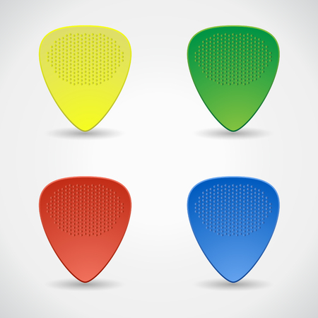 set of Plectrumのイラスト素材