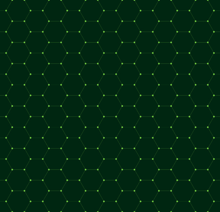 seamless pattern, texture. Repeating hexagonal tiles.のイラスト素材