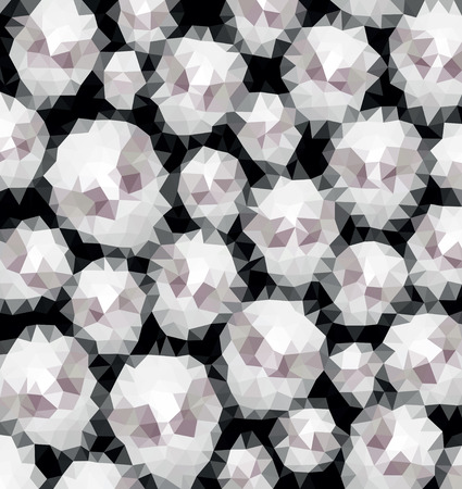 Abstract colorful polygonal background, template. - Stock vectorのイラスト素材