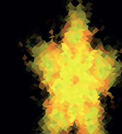 Abstract colorful polygonal background, template. - Stock vectorのイラスト素材