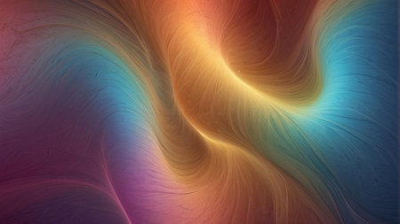 abstract fractal background a computer-generated 2D illustration, textureの素材