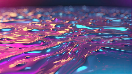 abstract background of blue and purple water with some smooth lines in itの素材
