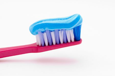 Toothbrush and toothpaste for dental teeth hygiene
