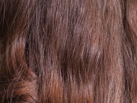 Young women beautiful looking hairの写真素材