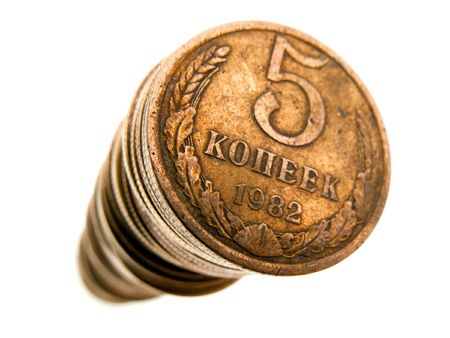 Currency coin backgrounds - finance wealth growthの写真素材