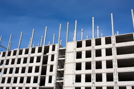 Building skyscraper structure exterior urban sceneの写真素材