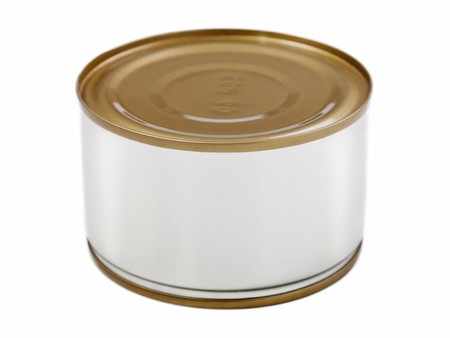 Canned preserved food aluminum metal container canの写真素材