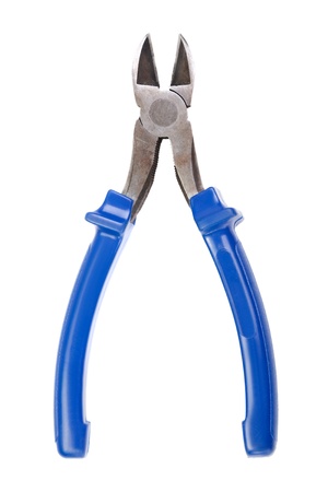 Metal wire cutting pliers hand work tool equipmentの写真素材
