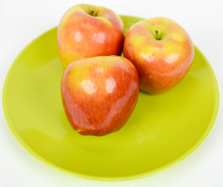 italian freshly piked apples for health lifeの写真素材