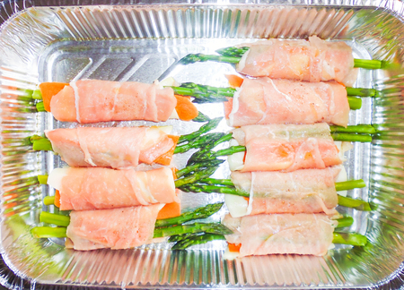 original finger food of Italian fine cuisineの写真素材