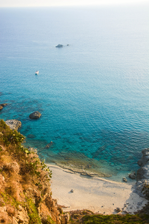 Unique and spectacular Italian cliffs rare viewの写真素材