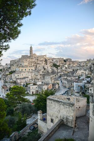 prehistoric settlement still inhabited in southern Italy, adapted to today's needs without losing...
