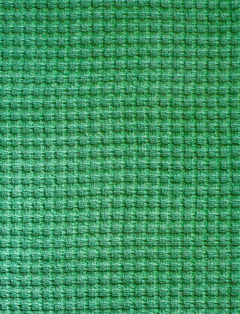 abstract background of green ribbed fabricの写真素材
