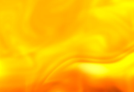 abstract yellow background with smooth lines. Fluid artの写真素材