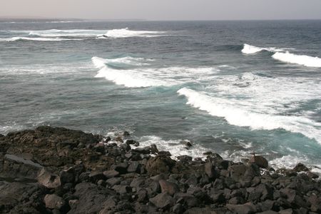 Lanzarote coastlineの写真素材