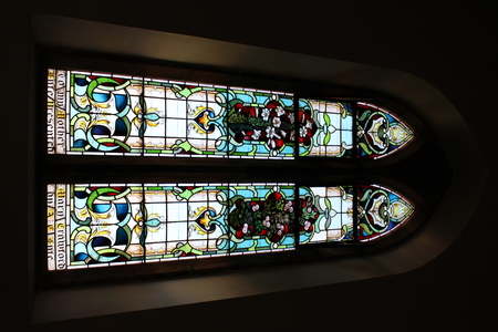Stained glass windowの写真素材