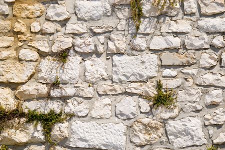 old wall from stone