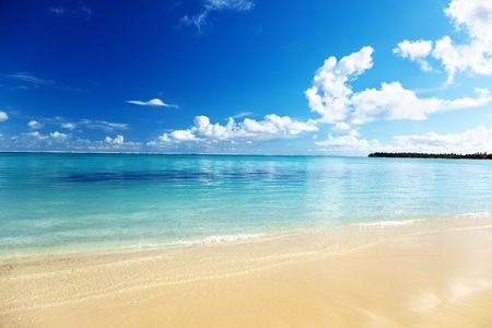 sand of beach caribbean seaの写真素材