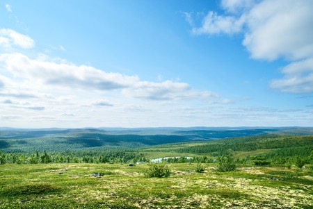 north mountain tundraの写真素材