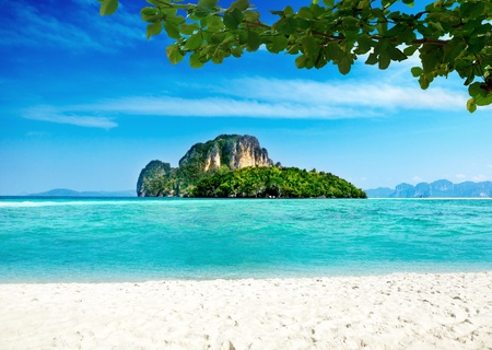 Tropic island in Thailandの写真素材