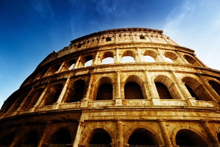 Colosseum in Rome, Italyの写真素材