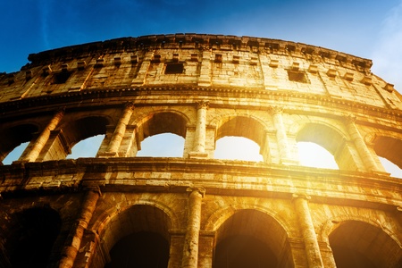 Colosseum in Rome, Italyの写真素材