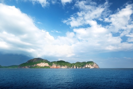 Phi Phi island in Thailandの写真素材