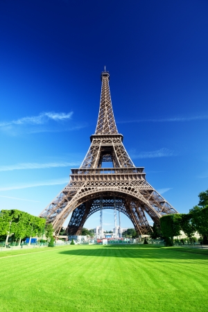 Eiffel tower in Paris, Franceの写真素材