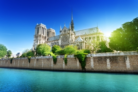 Notre Dame  Paris, France の写真素材