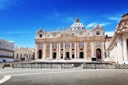 St  Peter s cathedral in Vaticanの写真素材