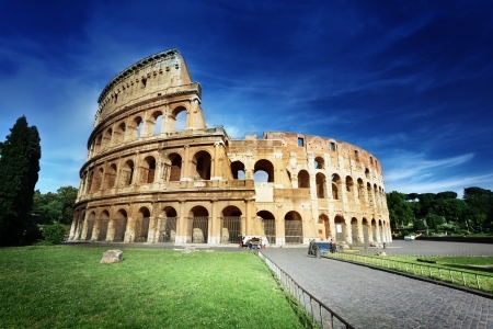 Colosseum in Rome, Italyの写真素材