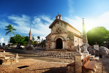 village Altos de Chavon, Dominican Republic の写真素材