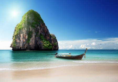 beach in Krabi province, Thailand の写真素材
