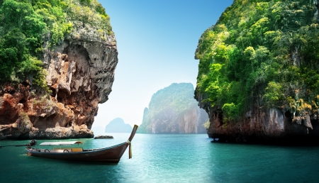fabled landscape of Thailandの写真素材