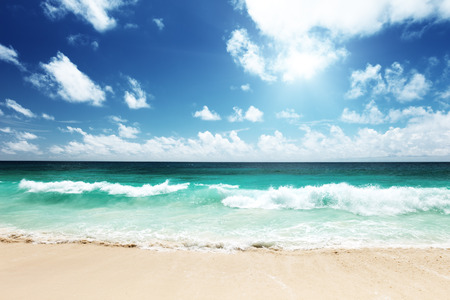 seychelles beachの写真素材