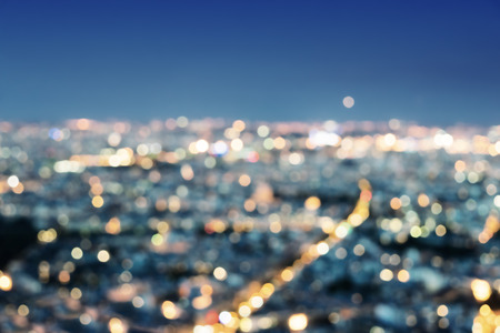 bokeh in Paris, France,の写真素材