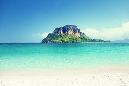 Poda island, Krabi province, Thailandの写真素材