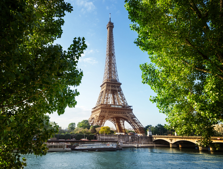 Eiffel tower, Paris. Franceの写真素材