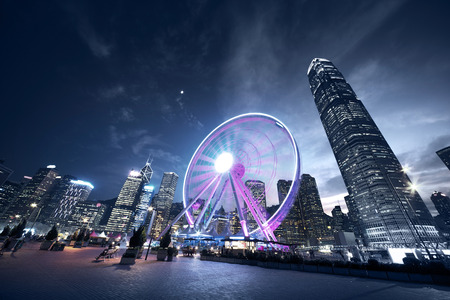 Observation Wheel, Hong Kongのeditorial素材