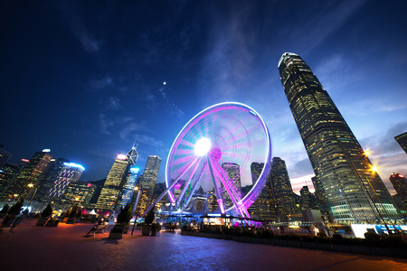 Observation Wheel, Hong Kongのeditorial素材
