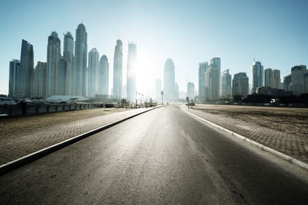 road in Dubai, United Arab Emirates